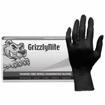 HOSPECO GL-N105FX BLACKNITE BLK NITRILE GLOVE XL