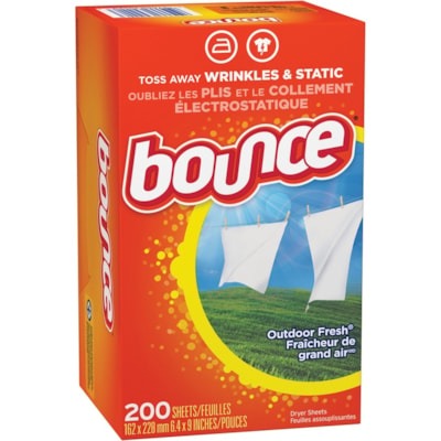 PROCTER & GAMBLE 3700030420 BOUNCE FABRIC SOFT DRYER SHEET