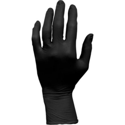 HOSPECO GL-N105FS BLACKNITE BLK NITRILE GLOVE S