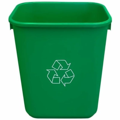 GLOBE 9757GRN SOFT WASTEBASKET 39L GREEN