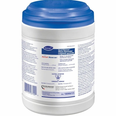 DIVERSEY 100906725 RESCUE SPORICIDAL WIPES 160 CT
