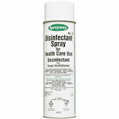 PLUS II SANITATION 79420023 SPRAYWAY DISINF SPRAY 15.5OZ