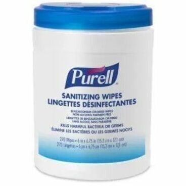 BUNZL 35409120 PURELL SANITIZING WIPES 270CT