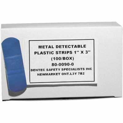 DENTEC 80-0090-0 METAL DETECT PLASTIC STRIP 1X3