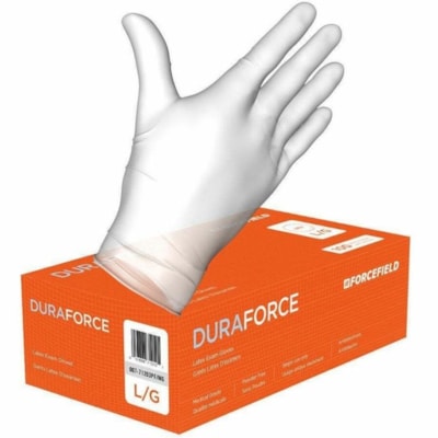 LATOPLAST 007-71203PF/MG 5 MIL LATEX DISP. GLOVE, LRG