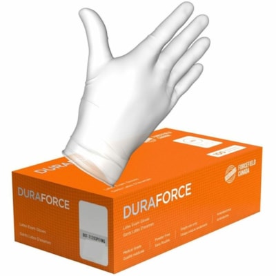 LATOPLAST 007-71201PF/MG 5 MIL LATEX DISP. GLOVE, SML