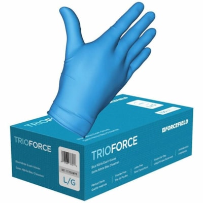 LATOPLAST 007-77704IN/PF 4 MIL, TRIO NITRILE, GLOVE, XL