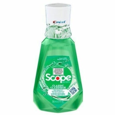 PROCTER & GAMBLE 3700095660 CREST SCOPE MOUTHWASH 250ML