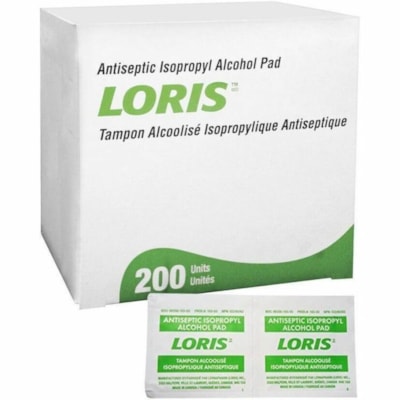 DENTEC 80-0396-0 70% ALCOHOL PREP PADS 200/BX
