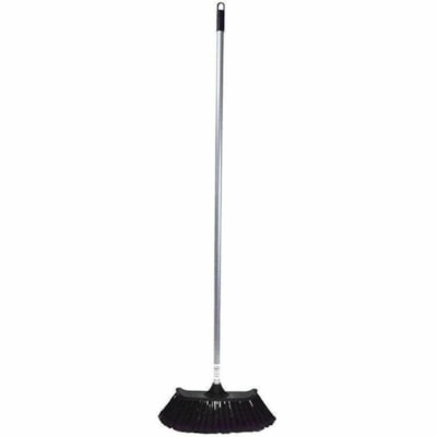 GLOBE 4009 GLOBE CURVED BROOM,14""HEAD,BLK