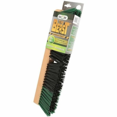 GLOBE 4057 18"" PUSH BROOM HEAD,WOOD BLOCK