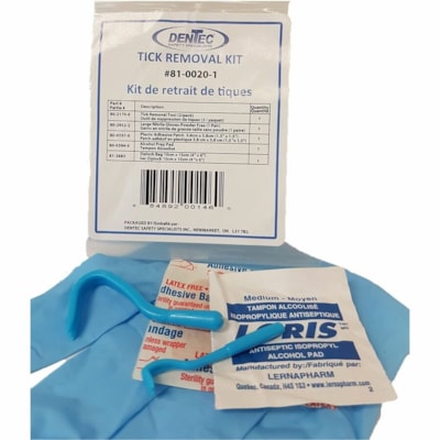 DENTEC 81-0020-1 TICK REMOVAL KIT  SML BAG