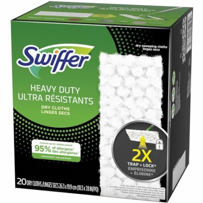 PROCTER & GAMBLE 15377 SWIFFER DRYCLOTH H/DUTY 20/BX