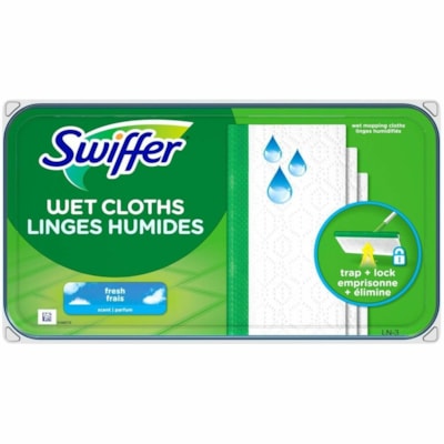 PROCTER & GAMBLE 15389 SWIFFER WETCLOTH FRESH 12/BX