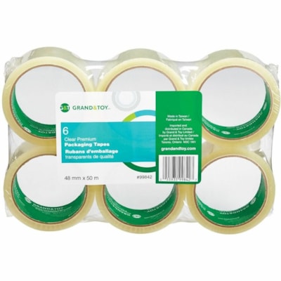 DAILYLINE CORP HT4850S6-3-40H G&T PKG TAPE CLR 48MM 6PK