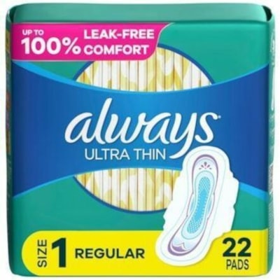 PROCTER & GAMBLE 03339 ALWAYS ULT PADS REG SZ-1 22/PK