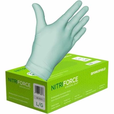 LATOPLAST 007-65513 NITRIF EXAM GLOV GRN, L,100/BX