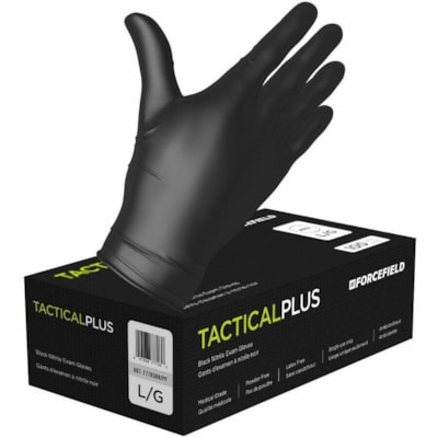 LATOPLAST 007-77701BK/PF FORCEFIELD DISP GLOVE,S 100/BX